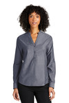 Women's Long Sleeve Chambray Easy Care Shirt