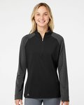 Women's Stripe Block Quarter-Zip Pullover