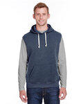 Adult Triblend Fleece Sleeveless Hooded Sweatshirt