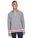 Adult Peppered Fleece Quarter-Zip