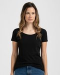 Women's Poly-Rich Scoop Neck T-Shirt