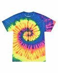 Multi-Color Tie-Dyed T-Shirt