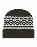 USA- Made Diamond Cuffed Beanie