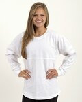 Women's Pom Pom Long Sleeve Jersey T-Shirt