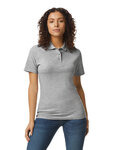 Ladies' Softstyle Double Pique Polo