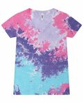 Women's Tie-Dyed V-Neck T-Shirt