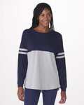 Ladies' Oversized Pom Pom Jersey Fleece