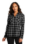 Women's Plaid Flannel Shirt