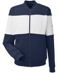 Anchor Fleece Colorblocked Bomber Jacket