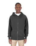 Men's Garment Dye Double-Zip Hooded Sweatshirt