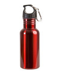 17oz Stainless Steel Adventure Water Bottle With Carabiner