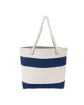 Cotton Resort Tote Bag with Rope Handle